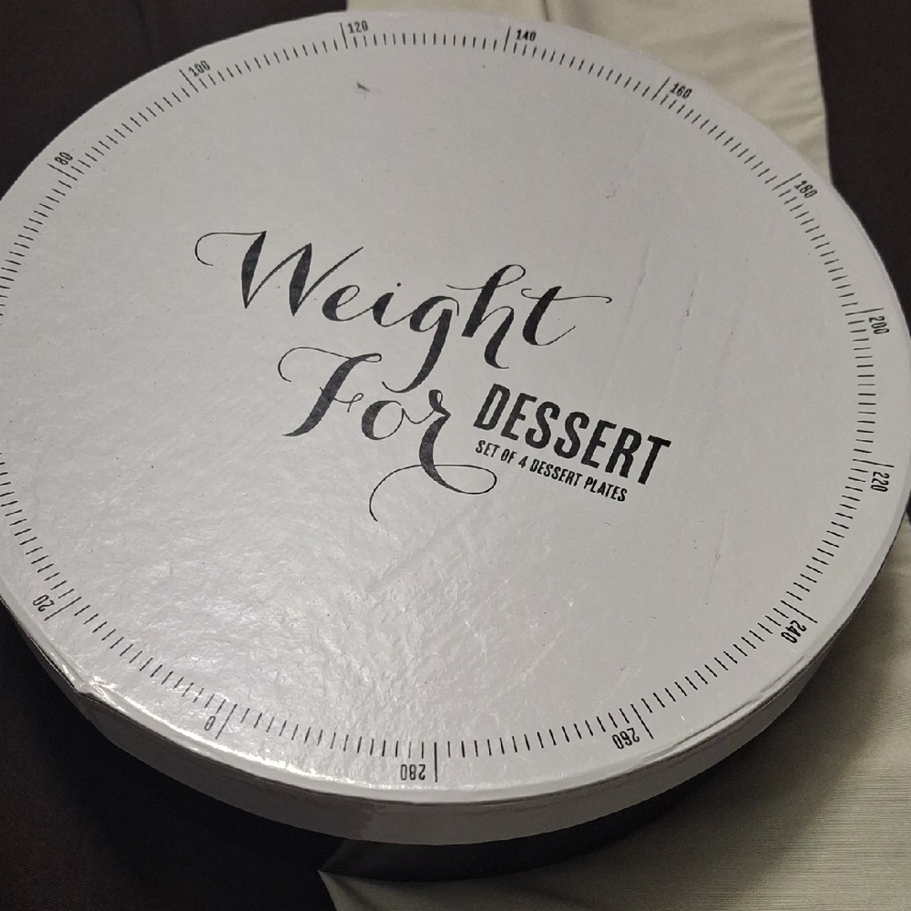 Z Gallerie Weight for Dessert Plate Set